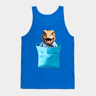 Bag Tyranno Saurus Rex T-Rex Trex Dino Shirt Shirt Pocket Tank Top